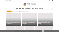 Desktop Screenshot of coinjoker.com