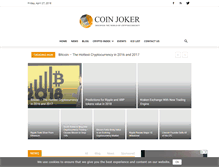 Tablet Screenshot of coinjoker.com